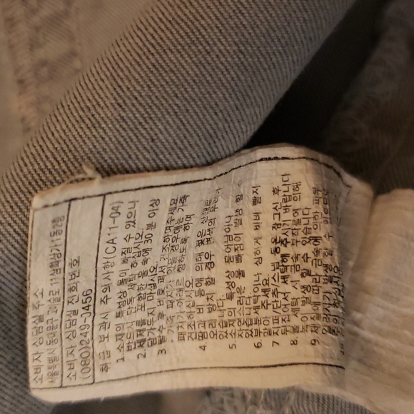 Roem Juniors blue long sleeved pearl buttons western style 2 front pockets, dart - Picture 9 of 11